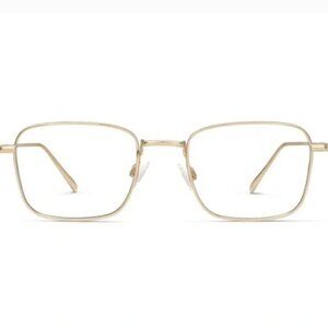 Brand New Warby Parker Joaquin Eyeglasses in Polished gold